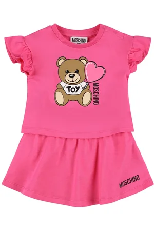 Moschino Stretch Cotton T-shirt & Skirt