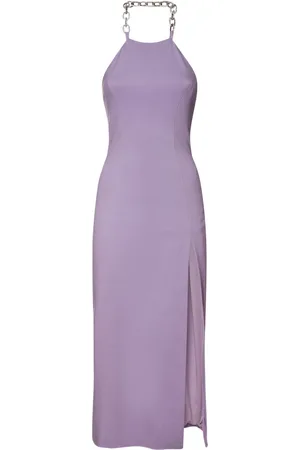 GIUSEPPE DI MORABITO Viscose Blend Jersey Long Dress W/slit
