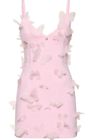 COPERNI Scuba Butterfly Slip Mini Dress