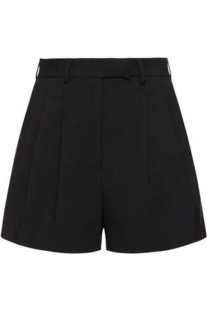 Msgm Wool Blend Tailored Shorts