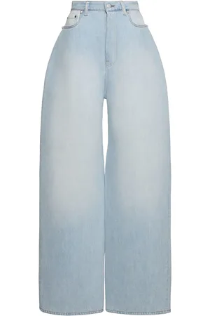 Acne Studios Picko Bonded Denim Baggy Jeans