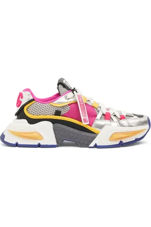 Dolce & Gabbana Air Master Mesh & Leather Sneakers