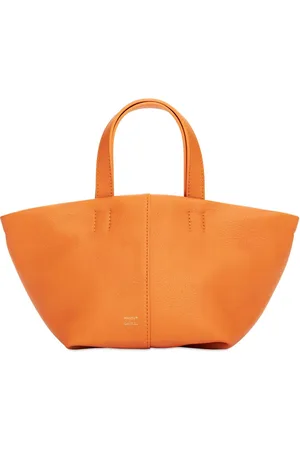 Mansur Gavriel Mini Tulipano Leather Top Handle Bag