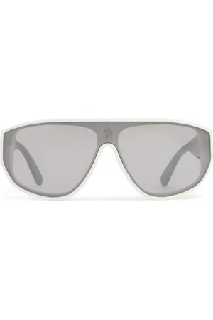 Moncler Tronn Shield Acetate Mask Sunglasses