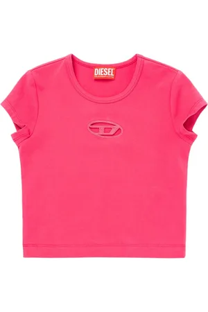 Diesel Stretch Cotton T-shirt W/logo