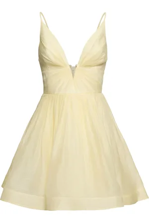 ZIMMERMANN Illuminate Linen & Silk Mini Dress