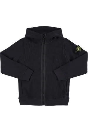 Stone Island Cotton Zip Hoodie
