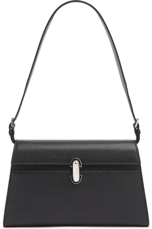 SAVETTE Symmetry Grained Leather Shoulder Bag