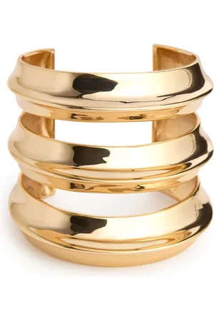 Self-Portrait Sculpted Triple Cuff Bracelet