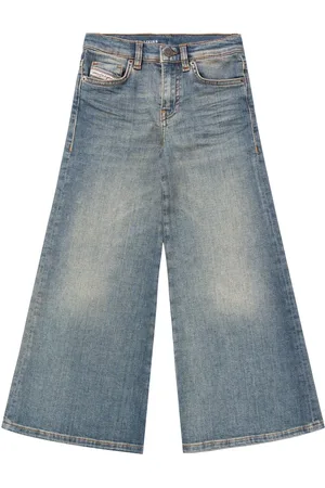 Diesel Stretch Cotton Flared Jeans