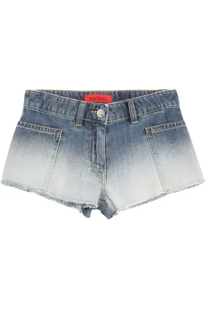Max&Co. Stonewashed Cotton Denim Shorts