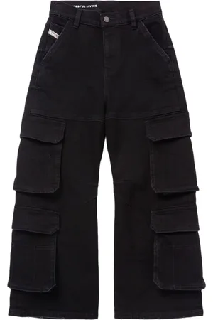 Diesel Stretch Cotton Cargo Jeans