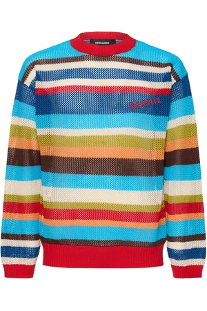 Dsquared2 Striped Knit Sweater