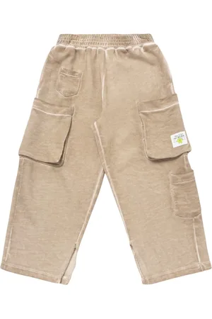 Maison Margiela Brushed Cotton Cargo Sweatpants