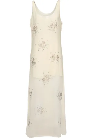 Paco rabanne Chiffon Mousseline Long Dress