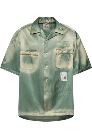 MIHARA YASUHIRO Bowling Cotton Blend Shirt