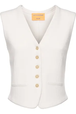 Guest In Residence Tailored Cashmere Vest