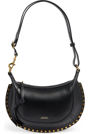 Isabel Marant Oskan Moon Leather Shoulder Bag