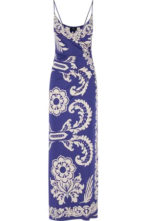 Etro Printed Jersey Midi Dress