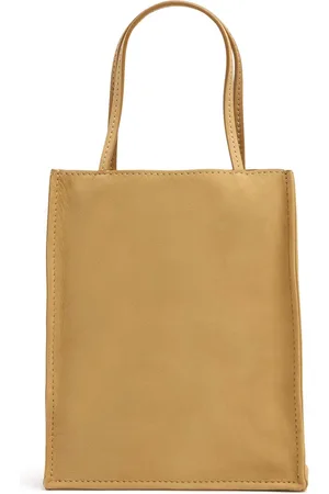 The Row Small To Go Suede Top Handle Bag