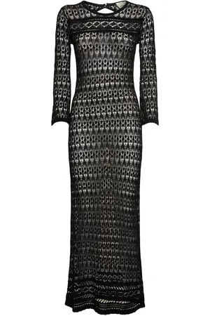 Isabel Marant Paloma Cotton Blend Crochet Long Dress