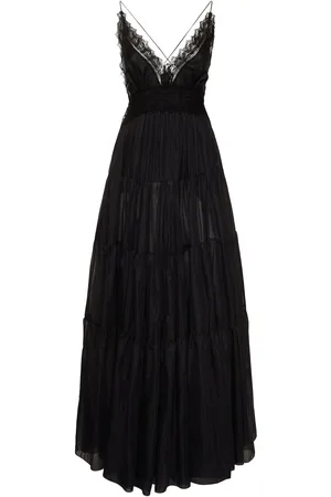 ERMANNO SCERVINO Cotton Blend Long Dress