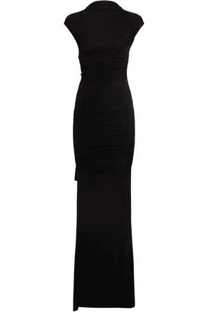 TOVE Luna Viscose Blend Jersey Long Dress