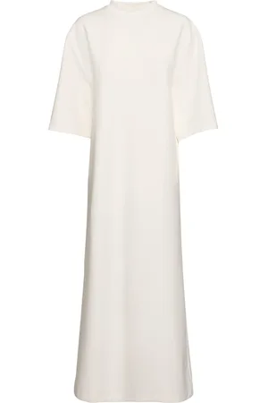 WARDROBE.NYC Cotton Blend Jersey Long Dress