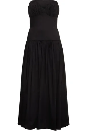 TOVE Lauryn Stretch Cotton Strapless Dress