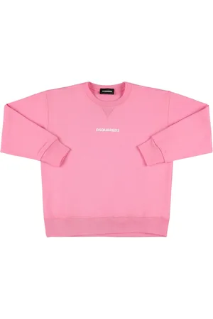 Dsquared2 Logo Cotton Crewneck Sweatshirt