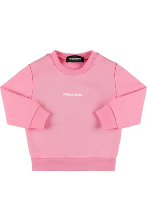 Dsquared2 Logo Cotton Crewneck Sweatshirt
