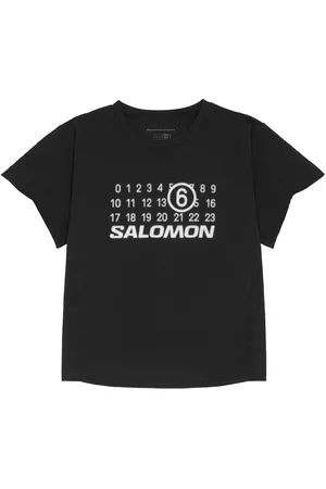 Maison Margiela Mm6 X Salomon Logo Jersey T-shirt