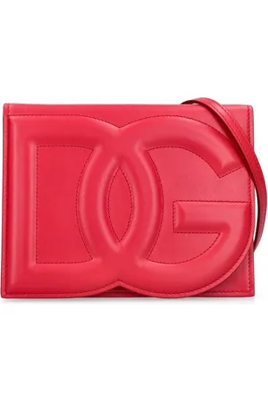 Dolce & Gabbana Logo Leather Shoulder Bag