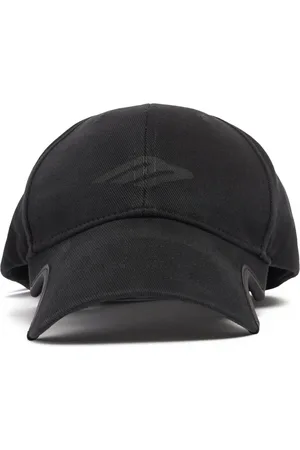 Balenciaga 3b Stencil Cotton Baseball Cap