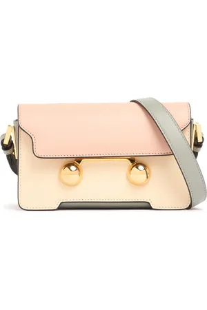 Marni Mini Trunkaroo Leather Shoulder Bag