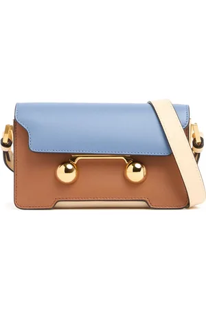 Marni Mini Trunkaroo Leather Shoulder Bag