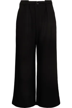 ANN DEMEULEMEESTER Finn High Comfort Viscose Pants