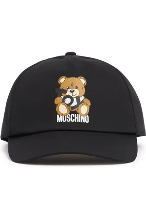 Moschino Printed Cotton Baseball Hat