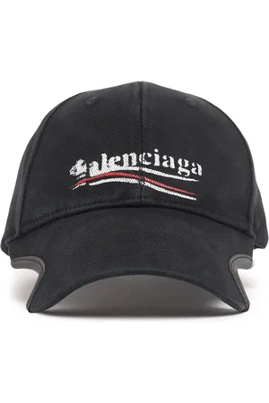 Balenciaga Political Cotton Drill Cap