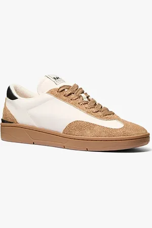 Michael Kors Wilton Suede And Nylon Sneaker