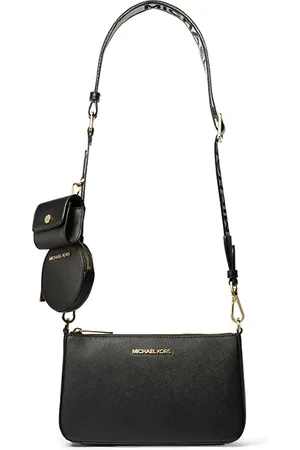 Michael Kors Jet Set Saffiano Leather Crossbody Bag With Case For Apple Airpods Pro®