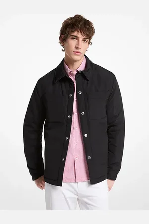 Michael Kors Woven Shirt Jacket