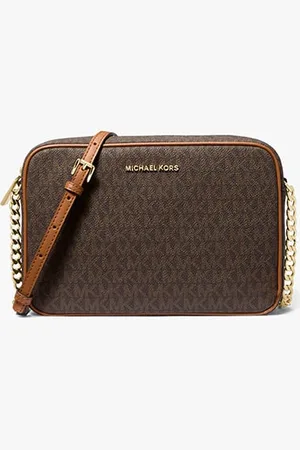 Michael Kors Jet Set Large Logo Crossbody Bag