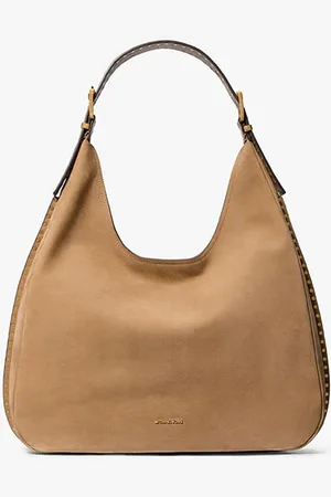 Michael Kors Nolita Large Nubuck Hobo Shoulder Bag