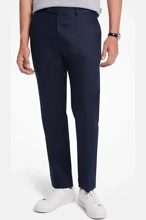 Michael Kors Finn Straight-fit Linen Pants