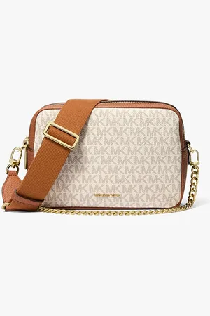 Michael Kors Bryant Medium Signature Logo Camera Crossbody Bag