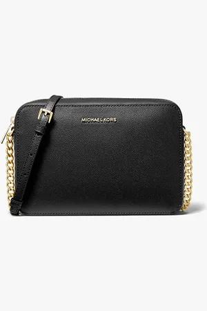 Michael Kors Jet Set Large Saffiano Leather Crossbody Bag