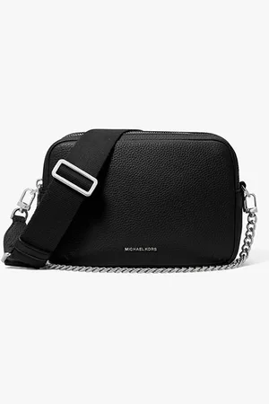 Michael Kors Bryant Medium Pebbled Leather Camera Crossbody Bag