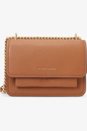 Michael Kors Claire Small Pebbled Leather Convertible Shoulder Bag