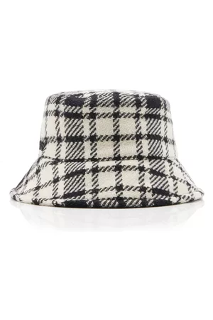 Miu Miu Women's Wool-Blend Bucket Hat - Black - S - Moda Operandi